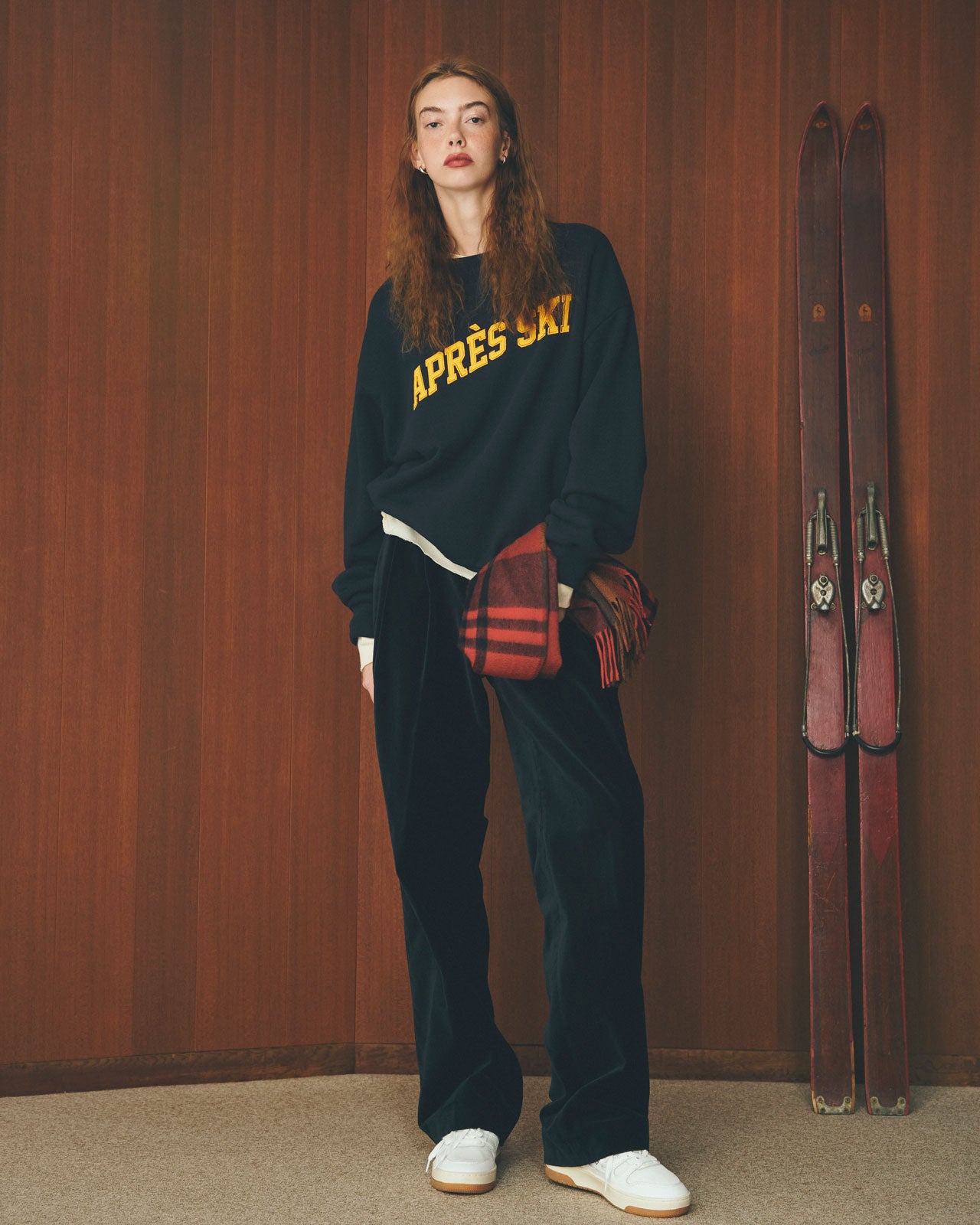 ORGANIC VELVET TOMBOY PANTS