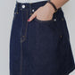 CACAO DENIM SKIRT