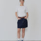 CACAO DENIM SKIRT