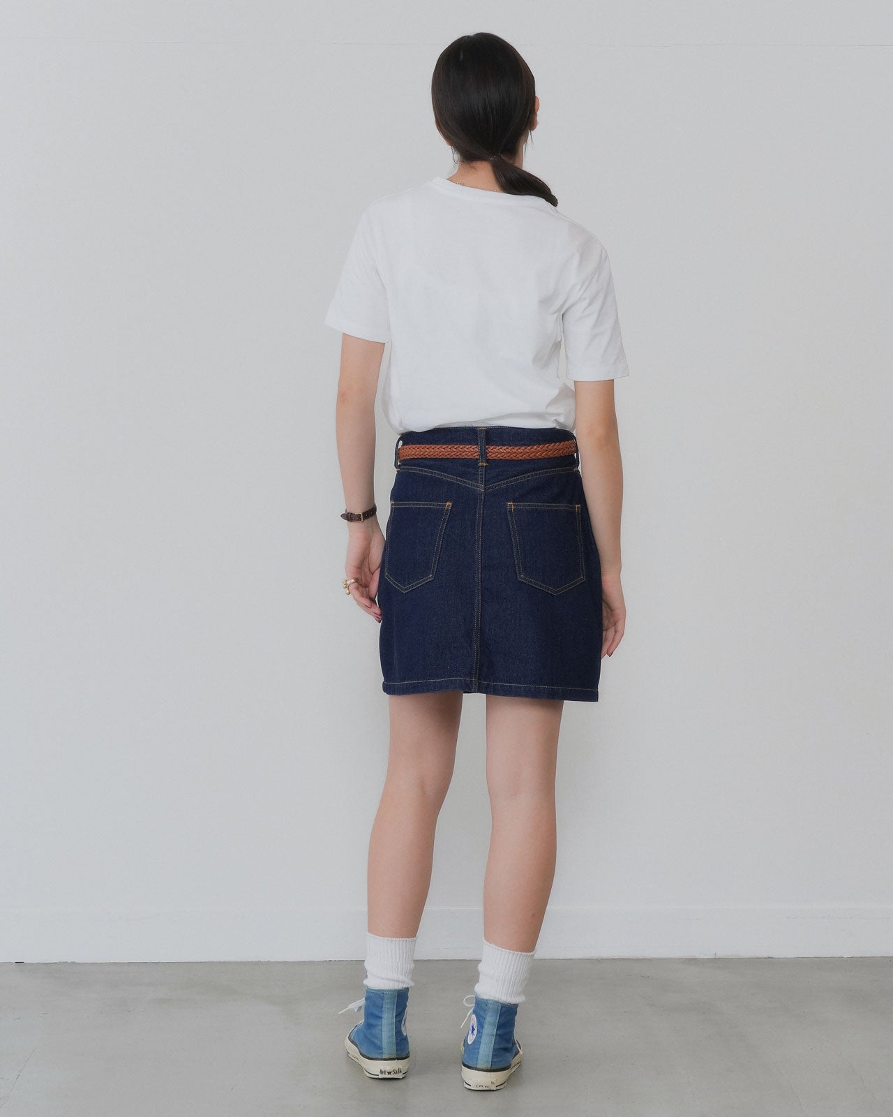 CACAO DENIM SKIRT – Shinzone