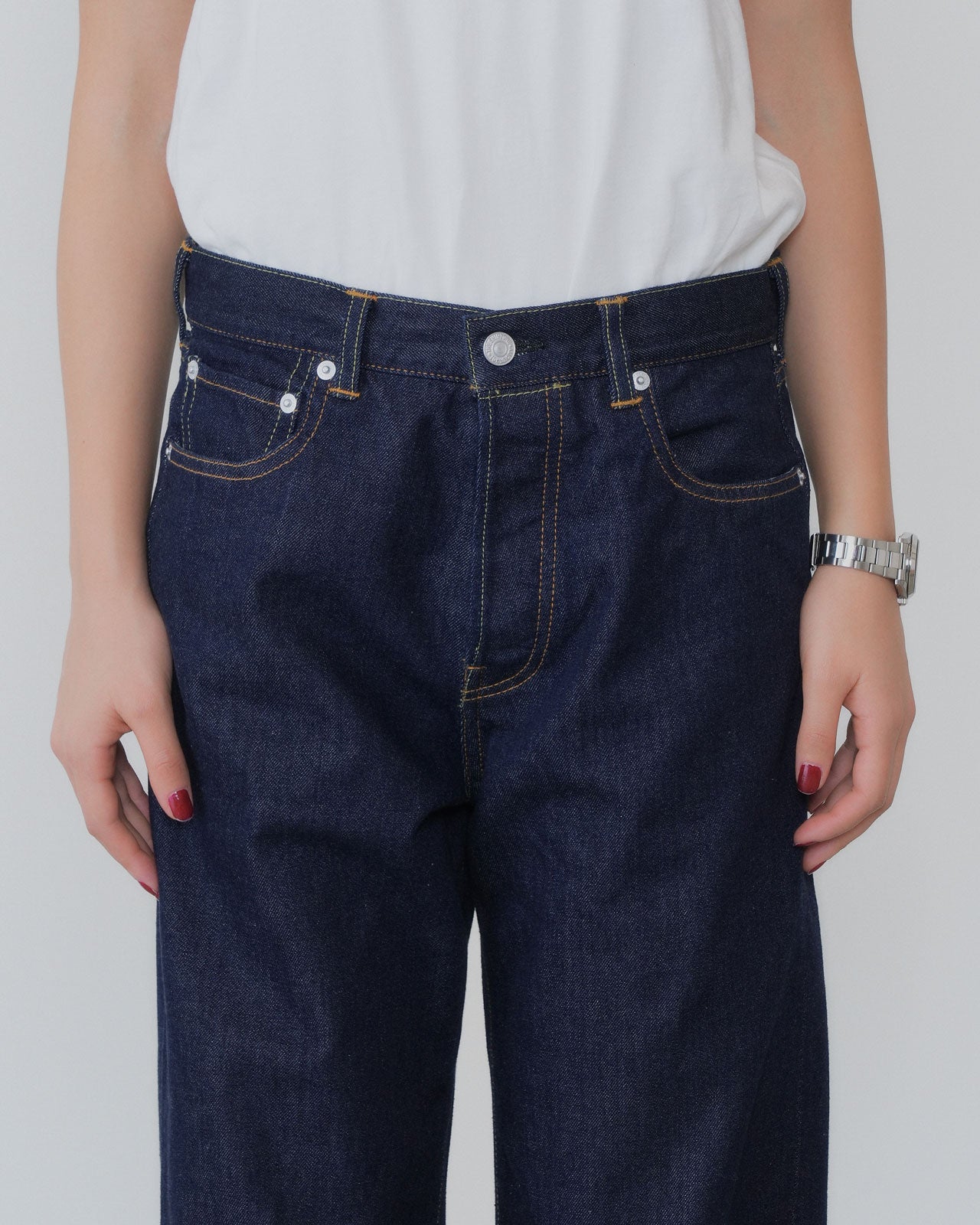CACAO DENIM PANTS