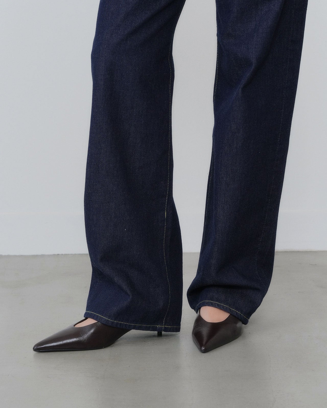 CACAO DENIM PANTS
