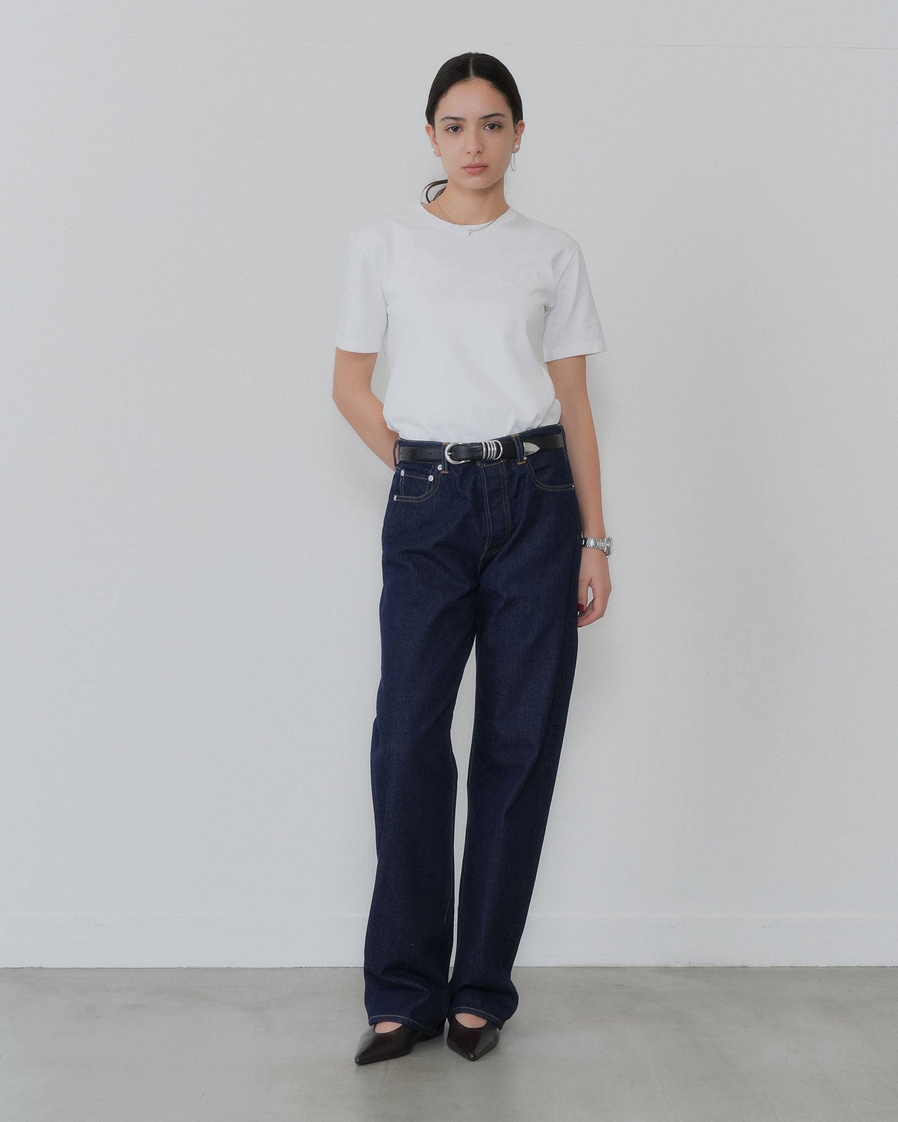 CACAO DENIM PANTS – Shinzone