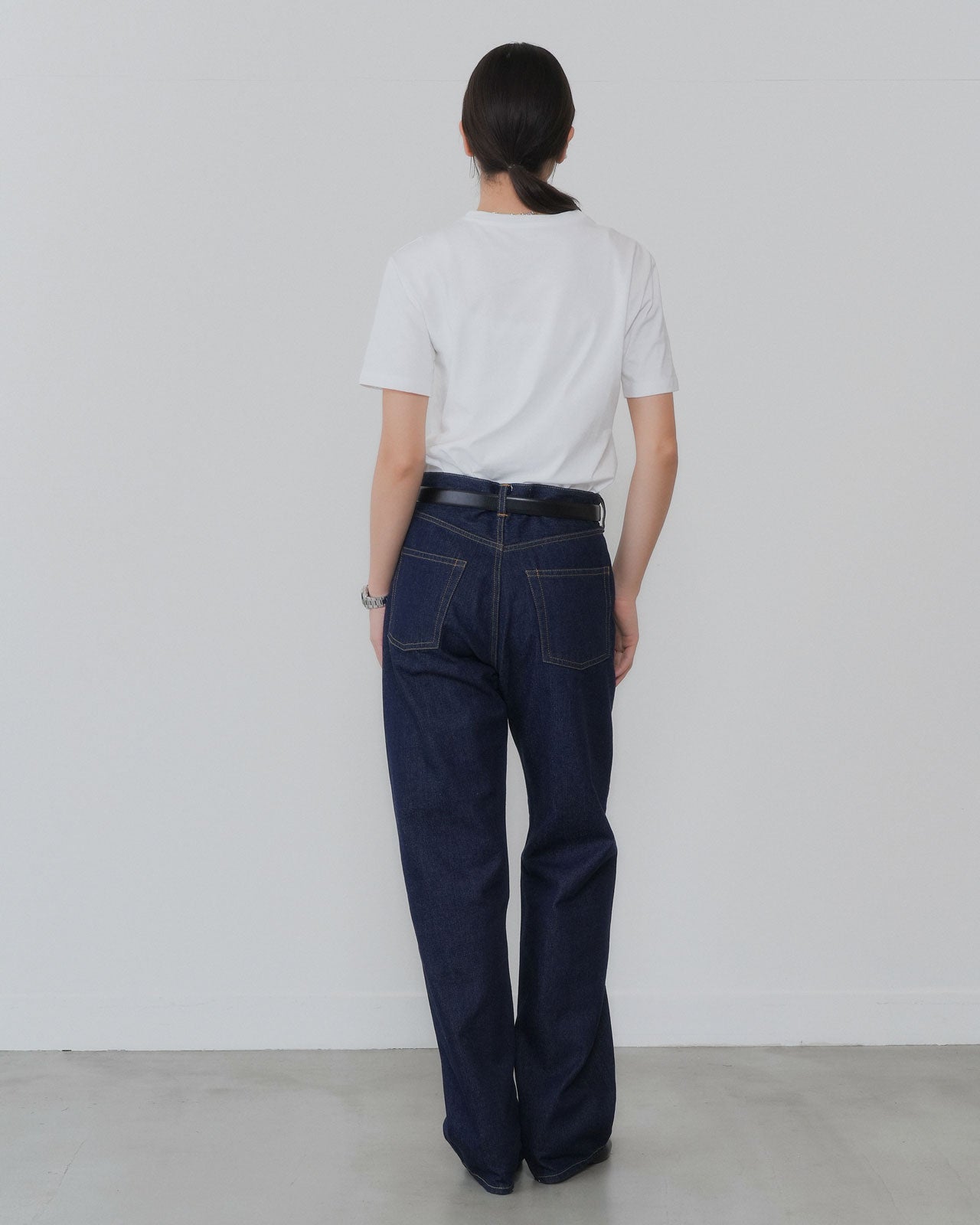 CACAO DENIM PANTS