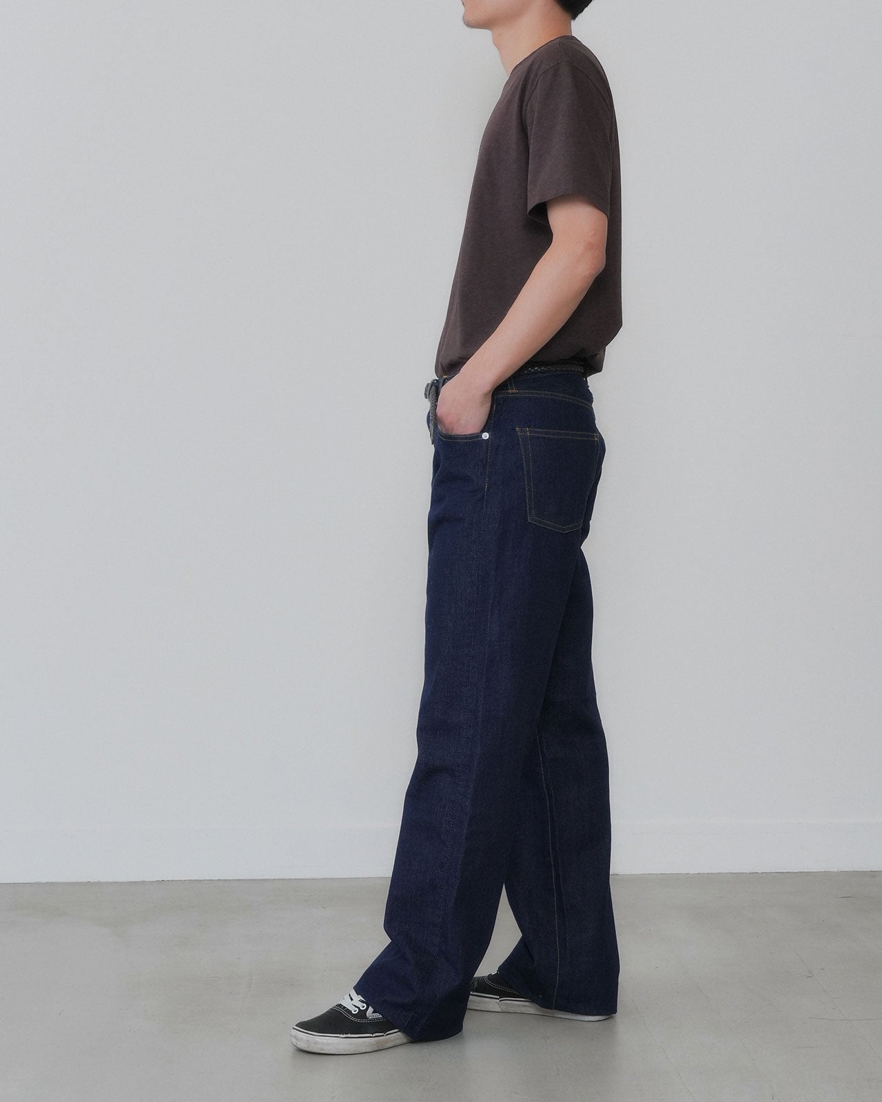 CACAO DENIM PANTS