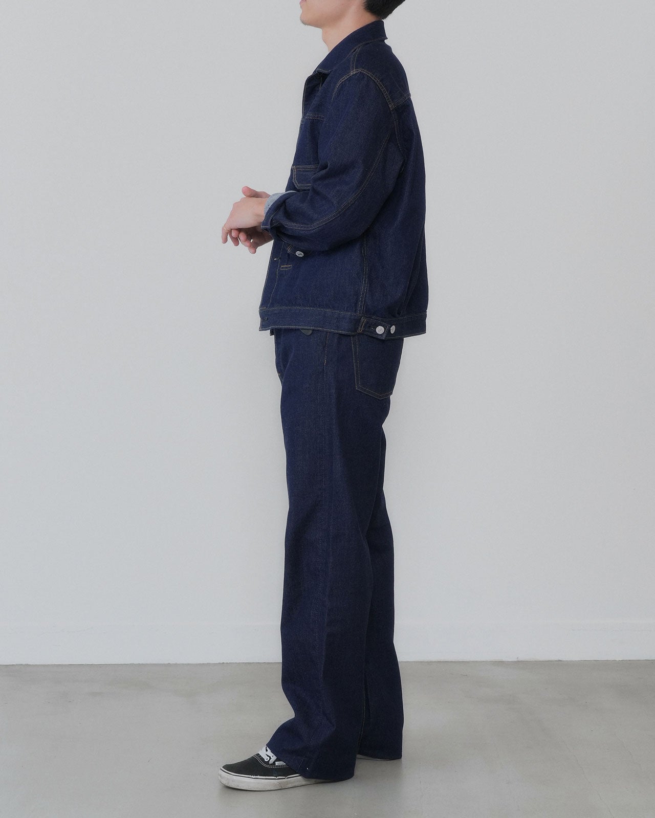 CACAO DENIM PANTS