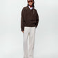CORDERA SPECKLED V-NECK SWEATER