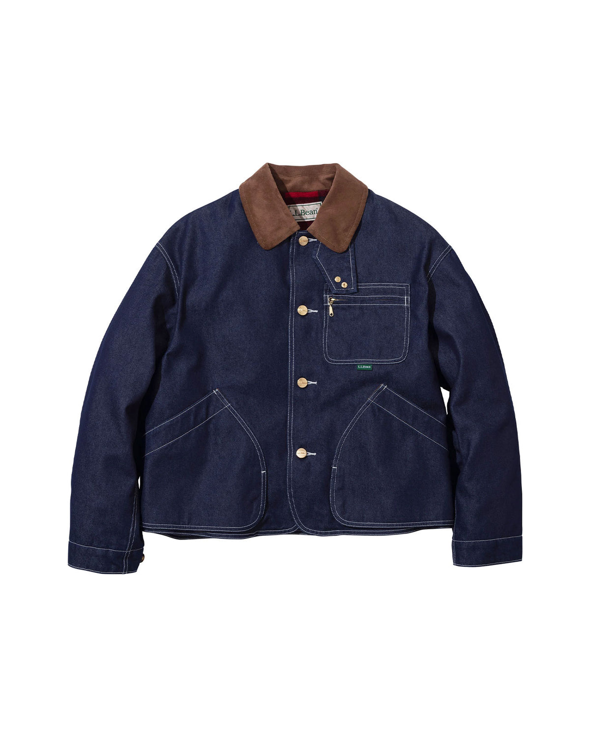 L.L.BEAN Bean's Coat Fleece Lined Indigo