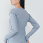 MEYAME　SOFT RIB HENRY NECK