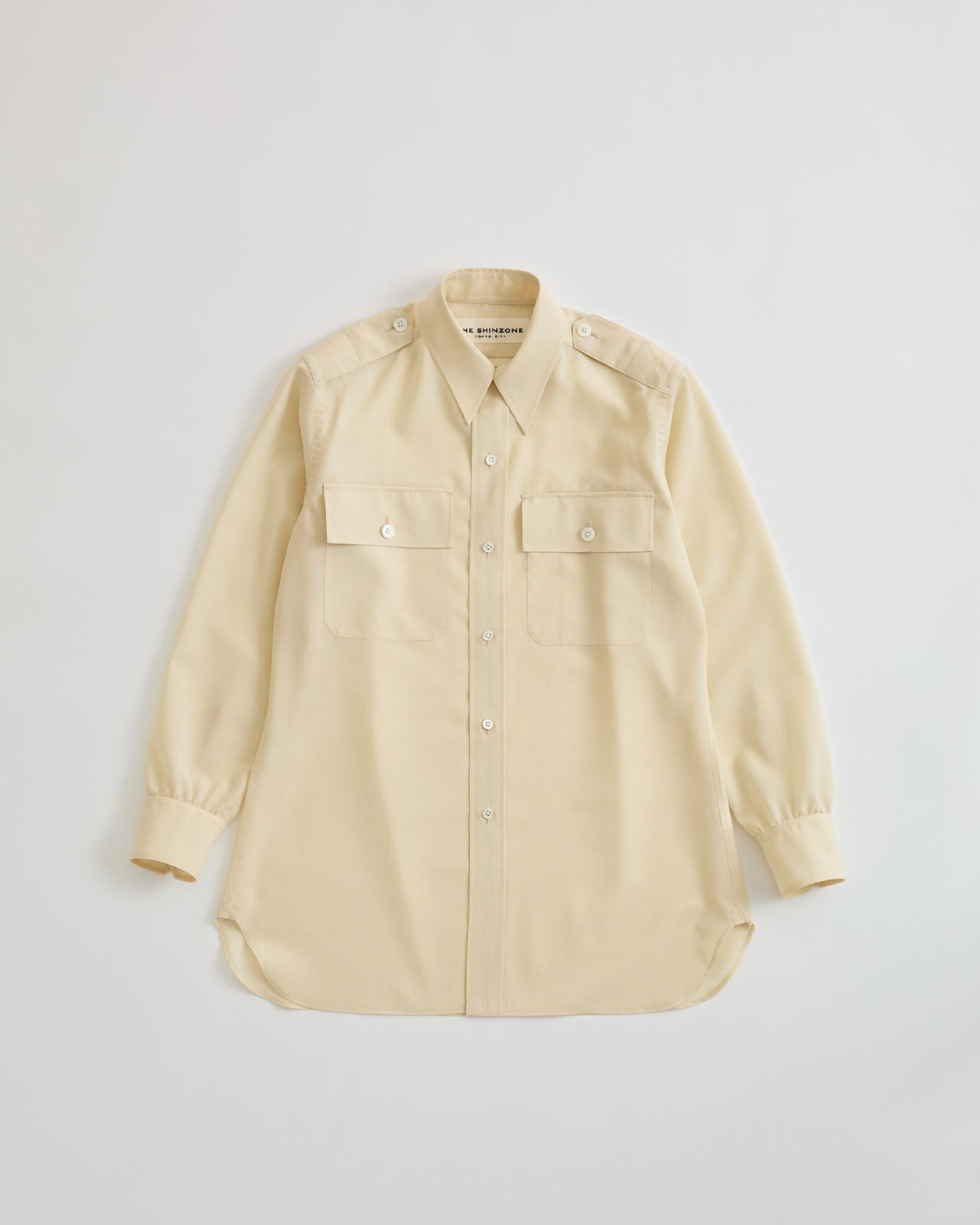 【8月上旬お届け】MILITARY SHEER SHIRT