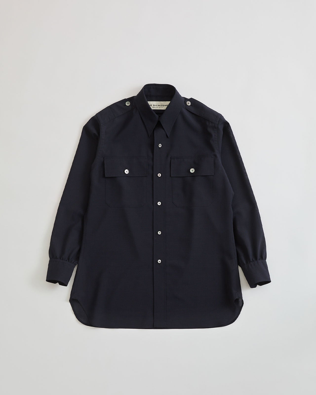 【8月上旬お届け】MILITARY SHEER SHIRT