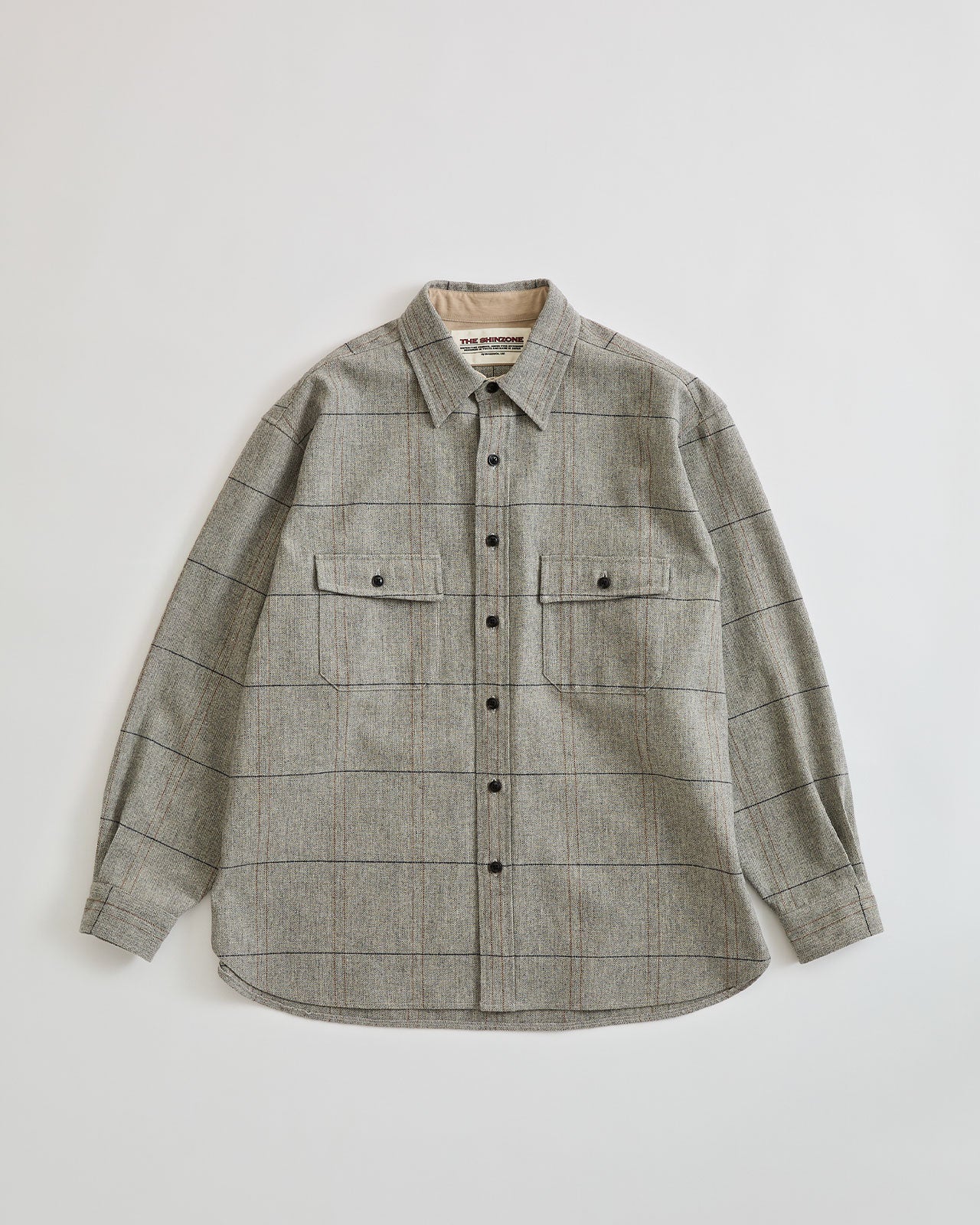 【10月上旬入荷予定】WOOL CHECKED SHIRT JACKET