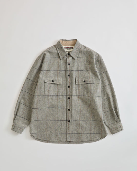 【10月上旬入荷予定】WOOL CHECKED SHIRT JACKET
