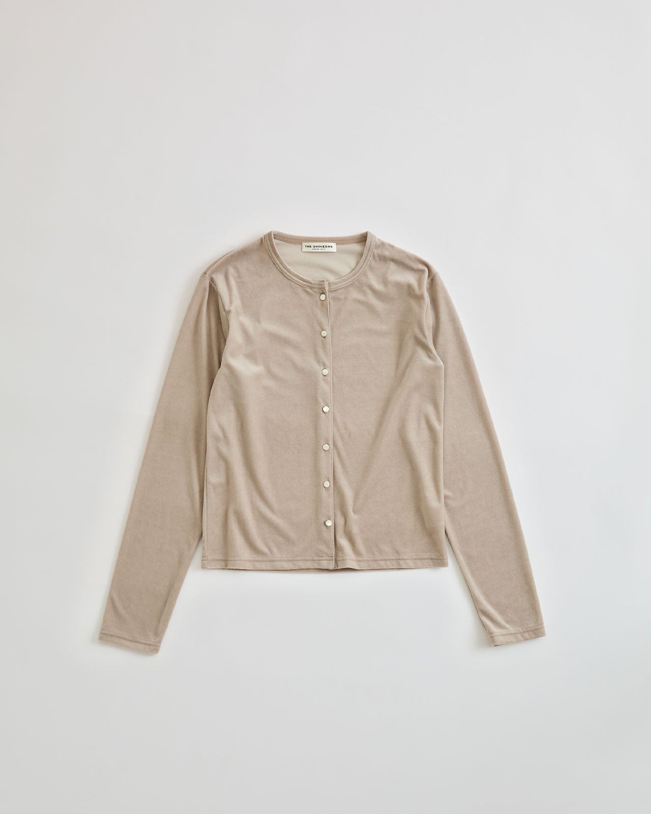 【8月下旬お届け】VELOUR CARDIGAN