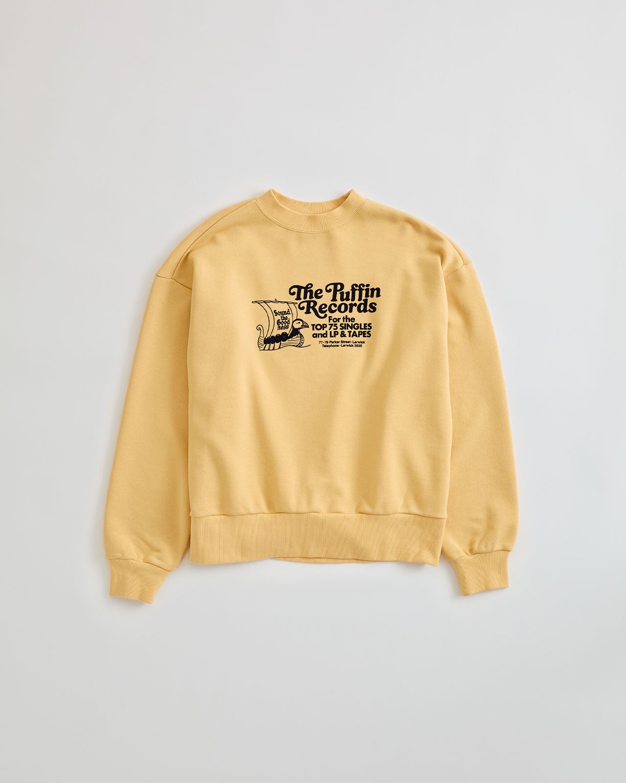 【9月中旬お届け】The Puffin Records SWEATSHIRT