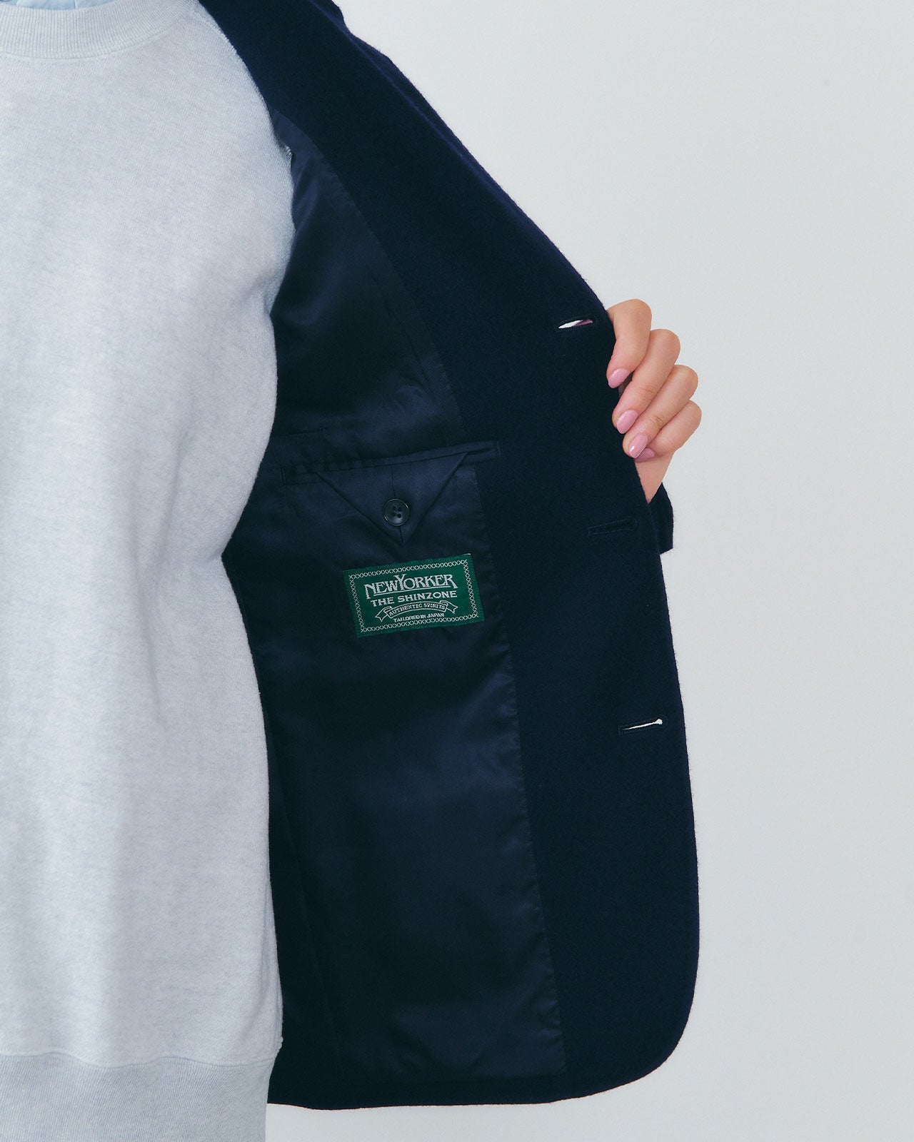 【10月上旬入荷予定】NAVY BLAZER