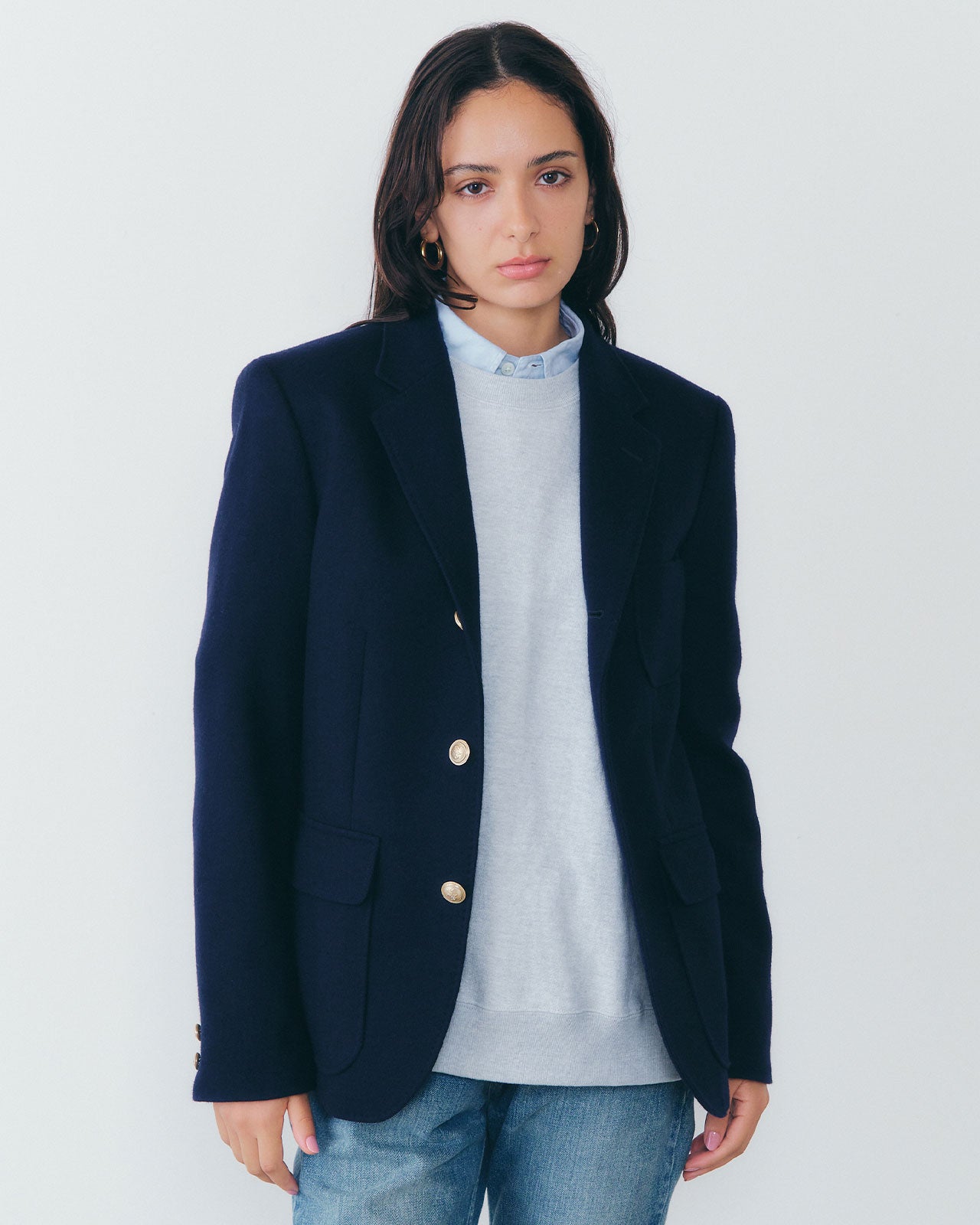 【10月上旬入荷予定】NAVY BLAZER