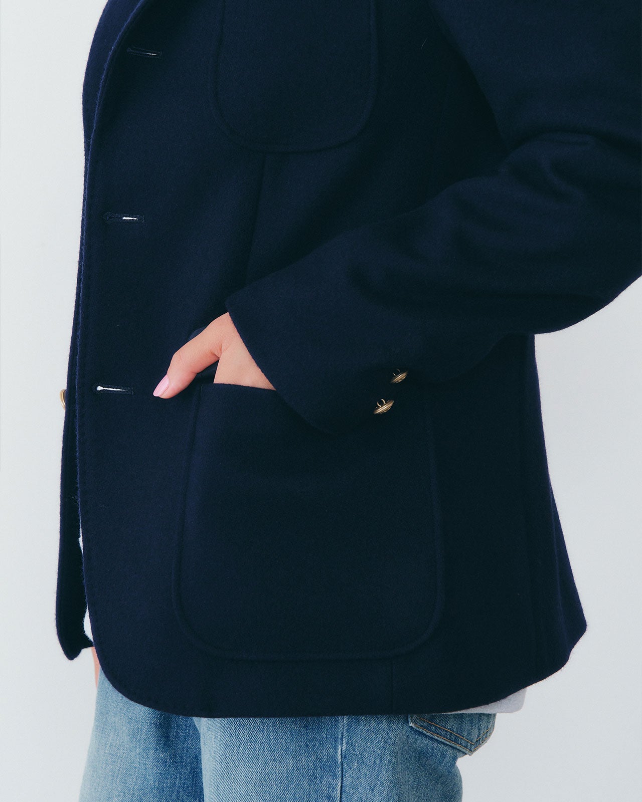 【10月上旬入荷予定】NAVY BLAZER