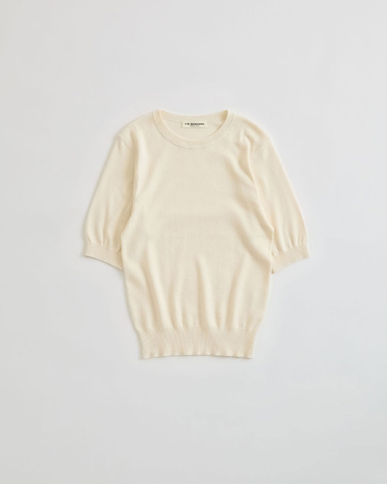 【8月上旬お届け】EVERYDAY KNIT HALF SLEEVE