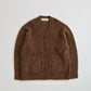 【10月上旬入荷予定】ALPACA SHAGGY KNIT CARDIGAN