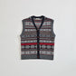 【9月中旬お届け】FAIR ISLE KNIT VEST