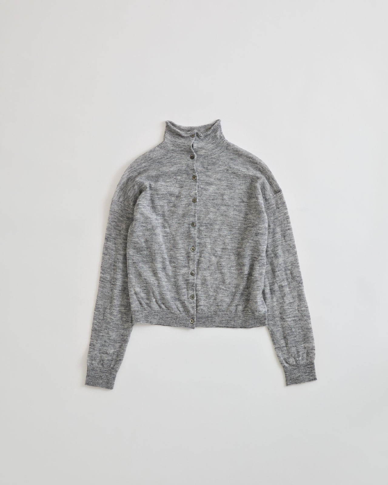 【9月中旬お届け】SHEER ARGYLE KNIT CARDIGAN