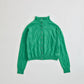 【9月中旬お届け】SHEER ARGYLE KNIT CARDIGAN