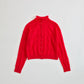 【9月中旬お届け】SHEER ARGYLE KNIT CARDIGAN