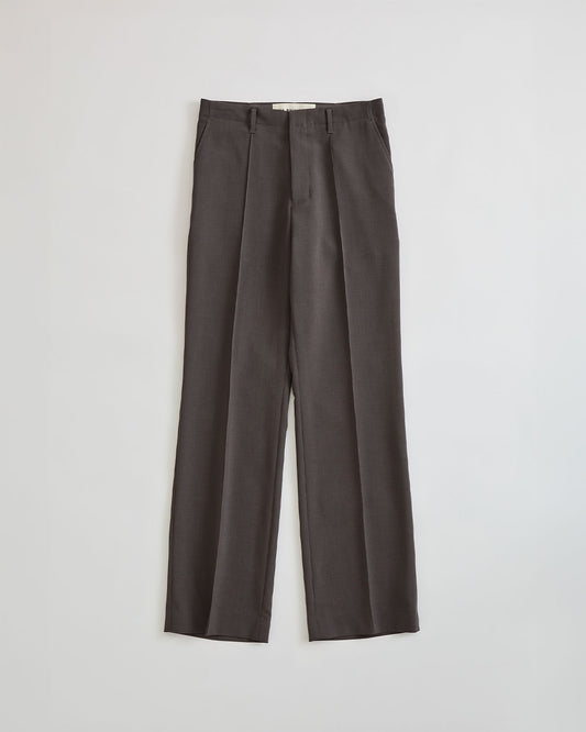 【9月中旬お届け】DOUBLE CLOTH STRAIGHT PANTS