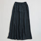 【8月上旬お届け】PIGMENT DYED SATIN SKIRT