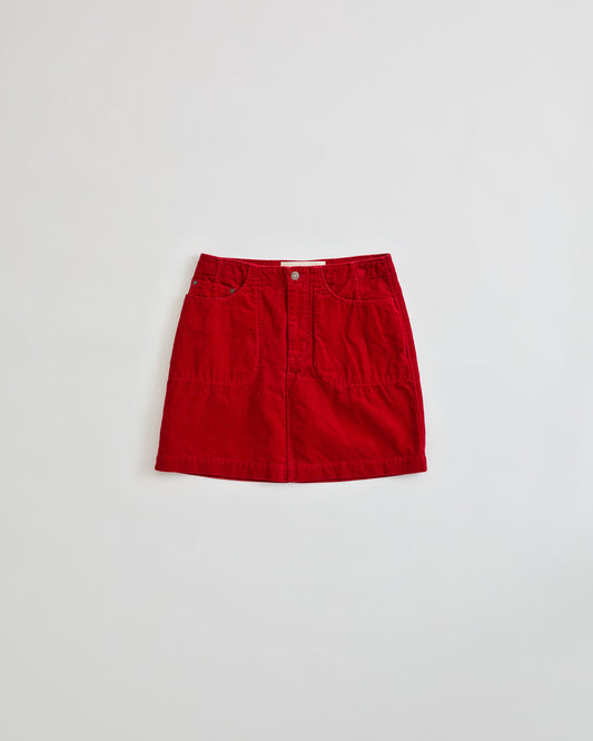 【9月上旬お届け】CORDUROY MINI SKIRT
