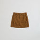 【9月上旬お届け】CORDUROY MINI SKIRT
