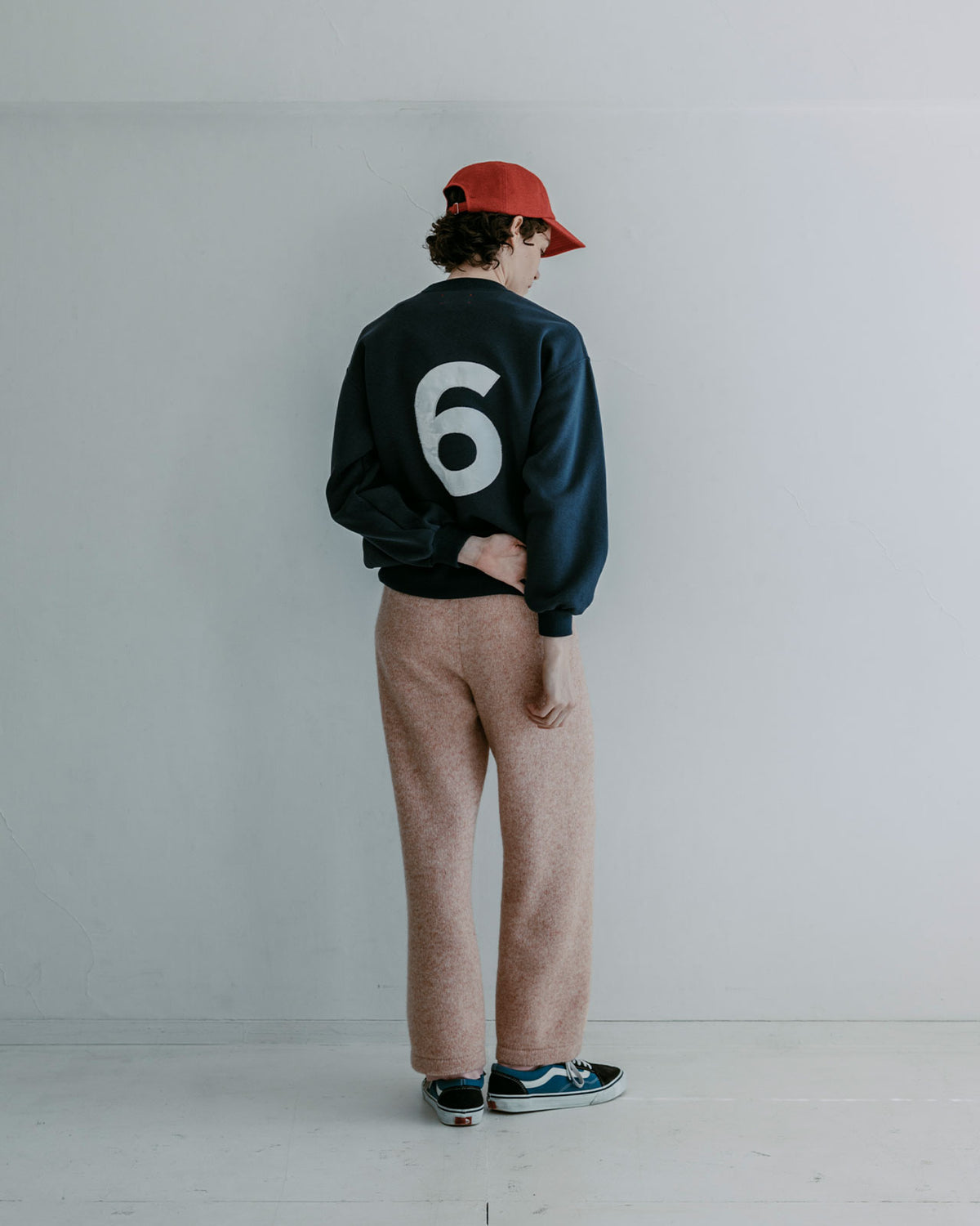 MEYAME NO.6 EMBROIDELY SWEAT (BRUSHED LINING)