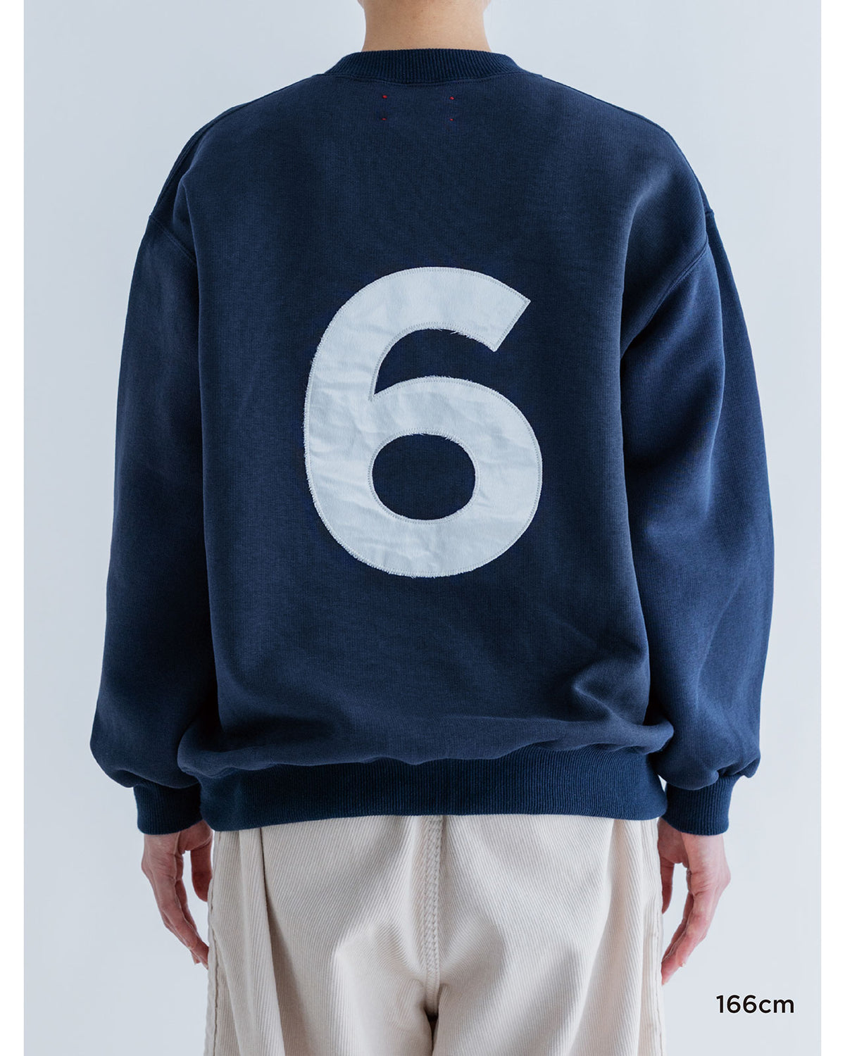 MEYAME NO.6 EMBROIDELY SWEAT (BRUSHED LINING)