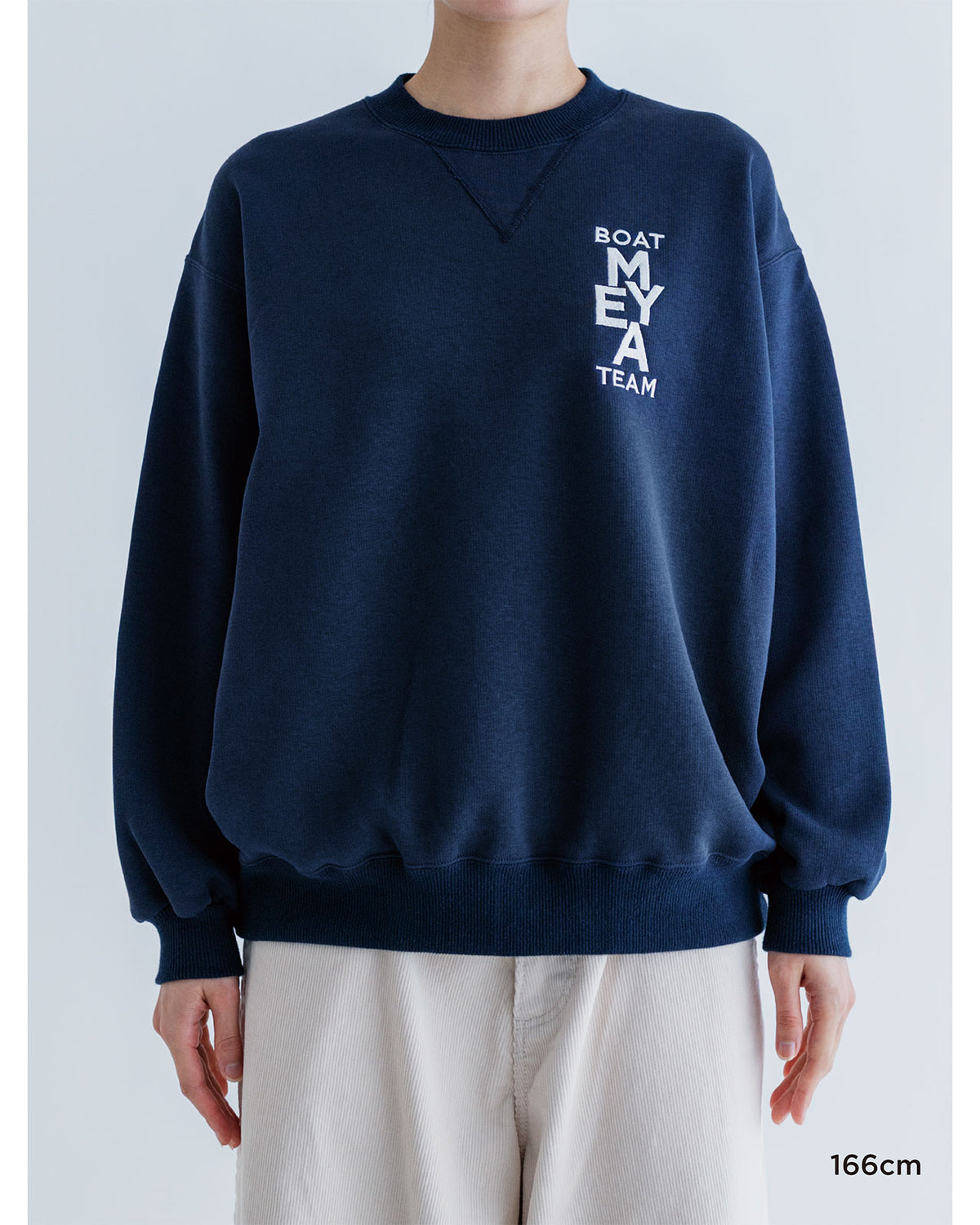MEYAME NO.6 EMBROIDELY SWEAT (BRUSHED LINING)