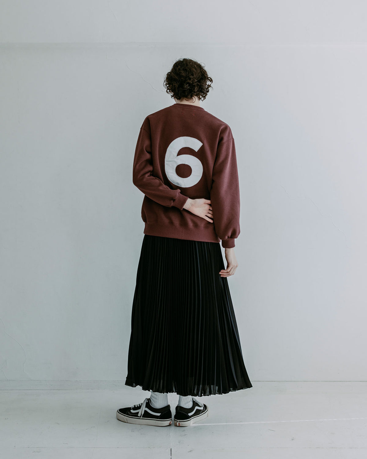 MEYAME NO.6 EMBROIDELY SWEAT (BRUSHED LINING)