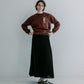 MEYAME NO.6 EMBROIDELY SWEAT (BRUSHED LINING)