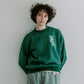 MEYAME NO.6 EMBROIDELY SWEAT (BRUSHED LINING)