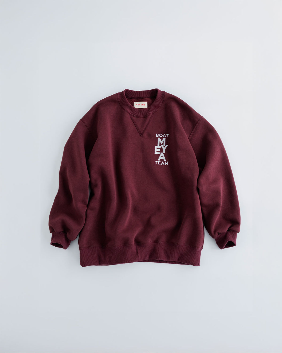 MEYAME NO.6 EMBROIDELY SWEAT (BRUSHED LINING)