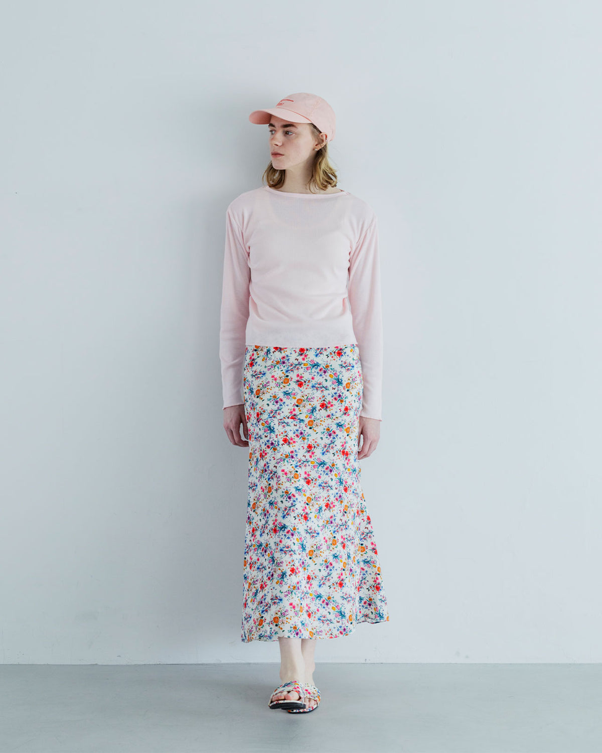 MEYAME SOFT RIB LONG SLEEVE TEE