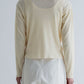MEYAME SOFT RIB LONG SLEEVE TEE