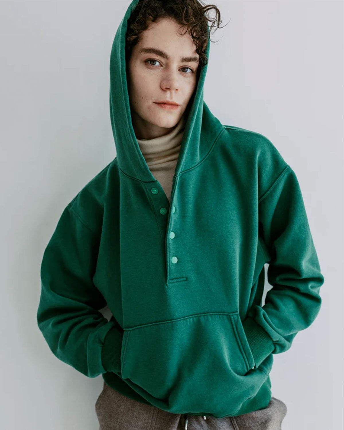 MEYAME SOFT RIB TURTLENECK