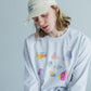 MEYAME PRINT SLIT LONG SLEEVE TEE (II)