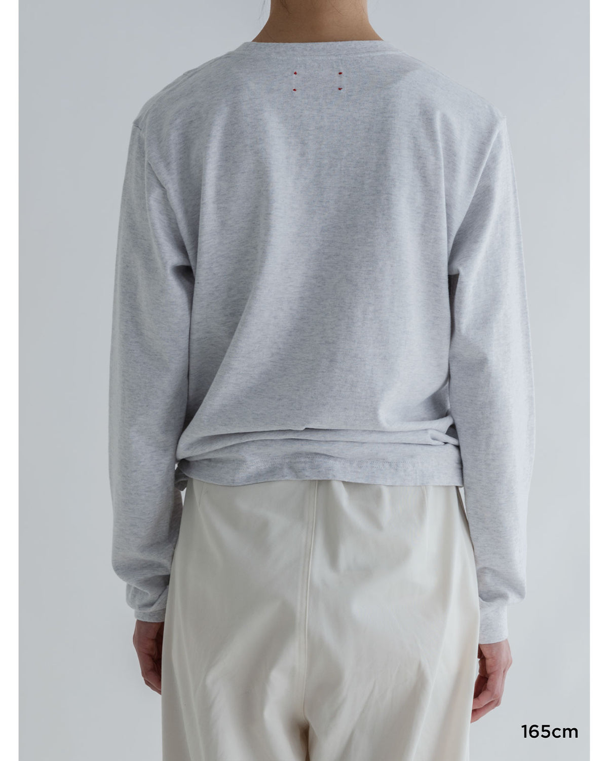 MEYAME PRINT SLIT LONG SLEEVE TEE (II)