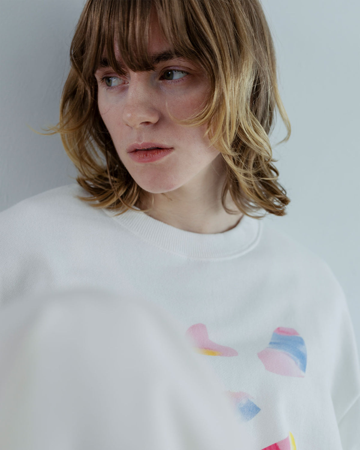 MEYAME PRINT SWITCHING PATTERN SWEAT