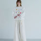 MEYAME PRINT SWITCHING PATTERN SWEAT