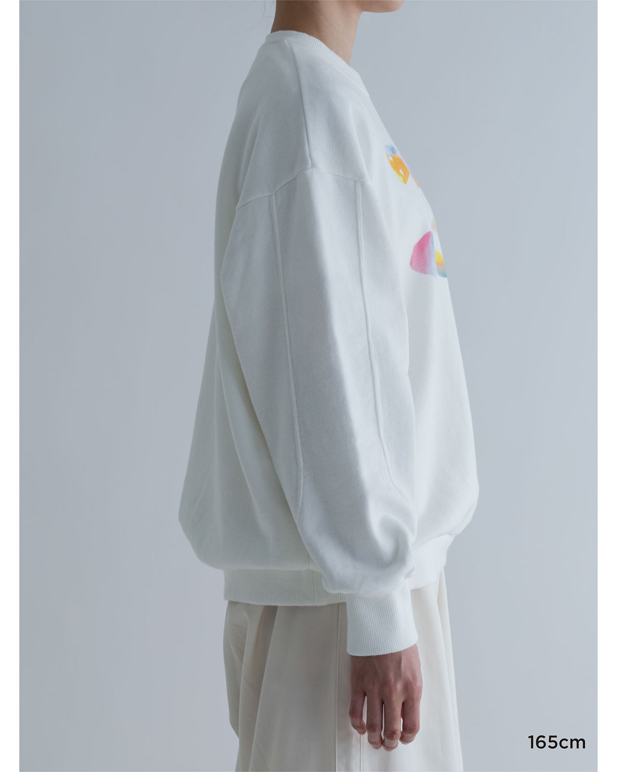 MEYAME PRINT SWITCHING PATTERN SWEAT