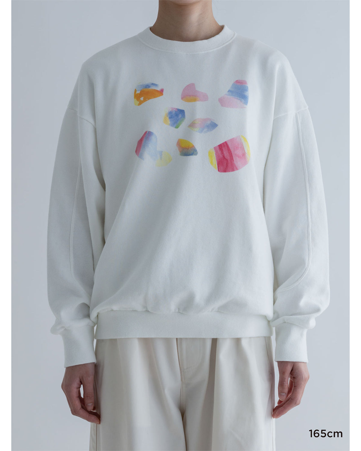 MEYAME PRINT SWITCHING PATTERN SWEAT