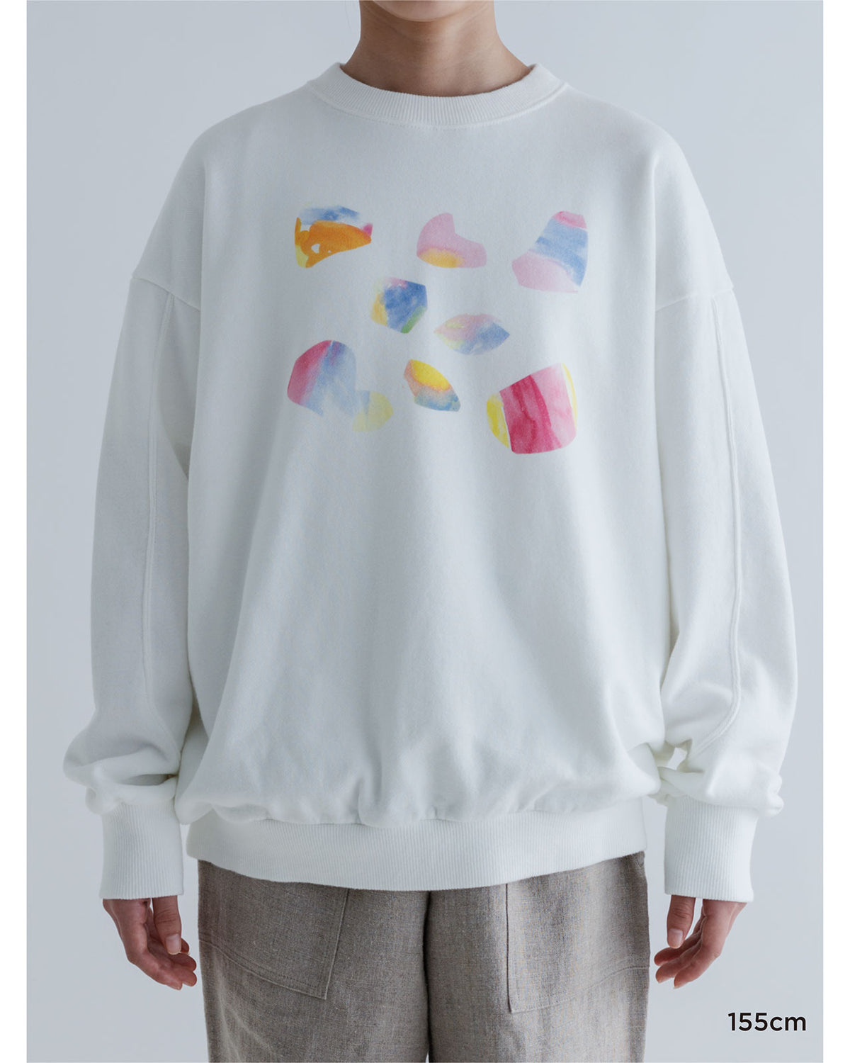 MEYAME PRINT SWITCHING PATTERN SWEAT
