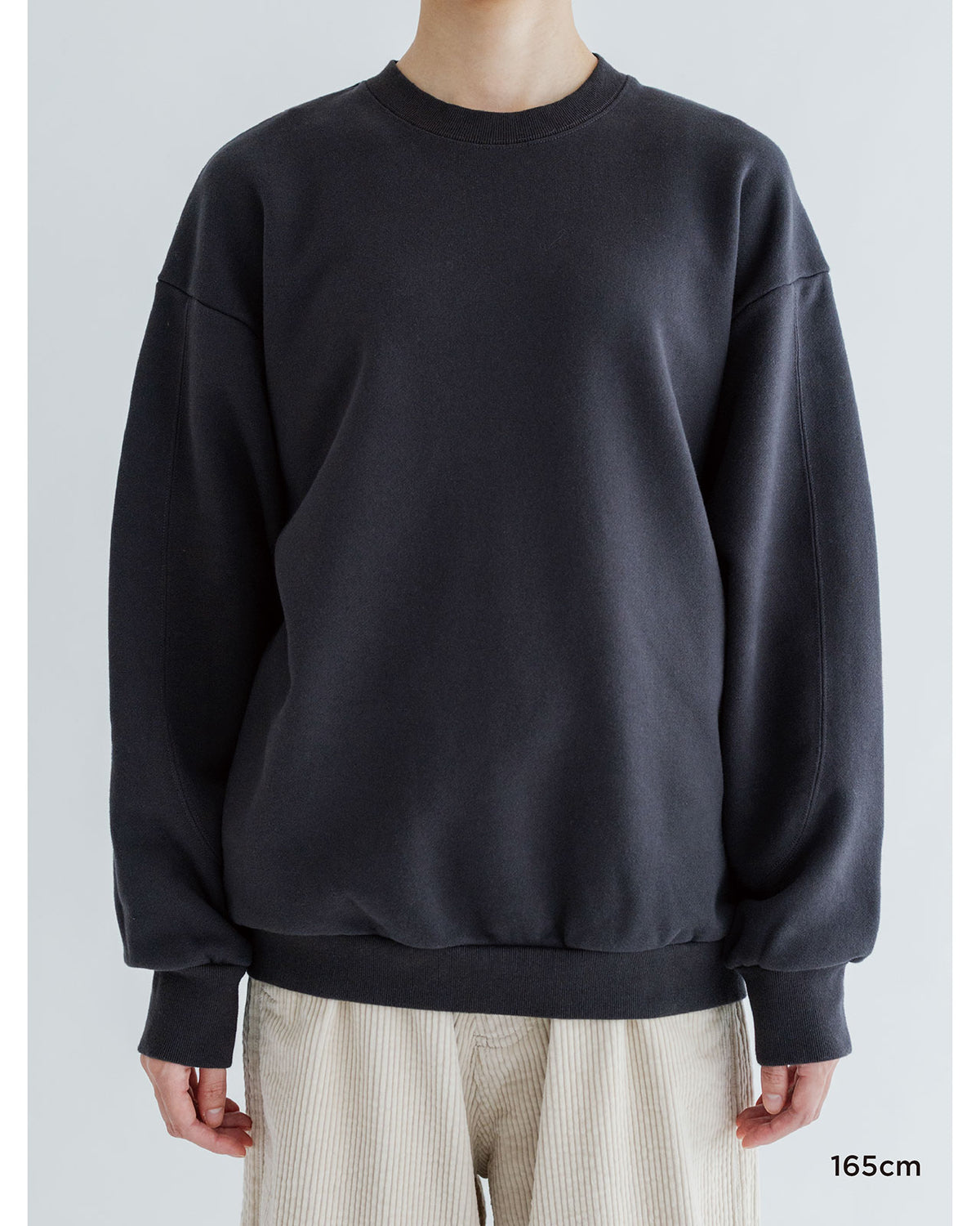 MEYAME SWITCHING PATTERN SWEAT (BRUSHED LINING)